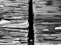 Files, paper, office — The Legal Process: What to Expect with Bail Bonds in Castle Rock
