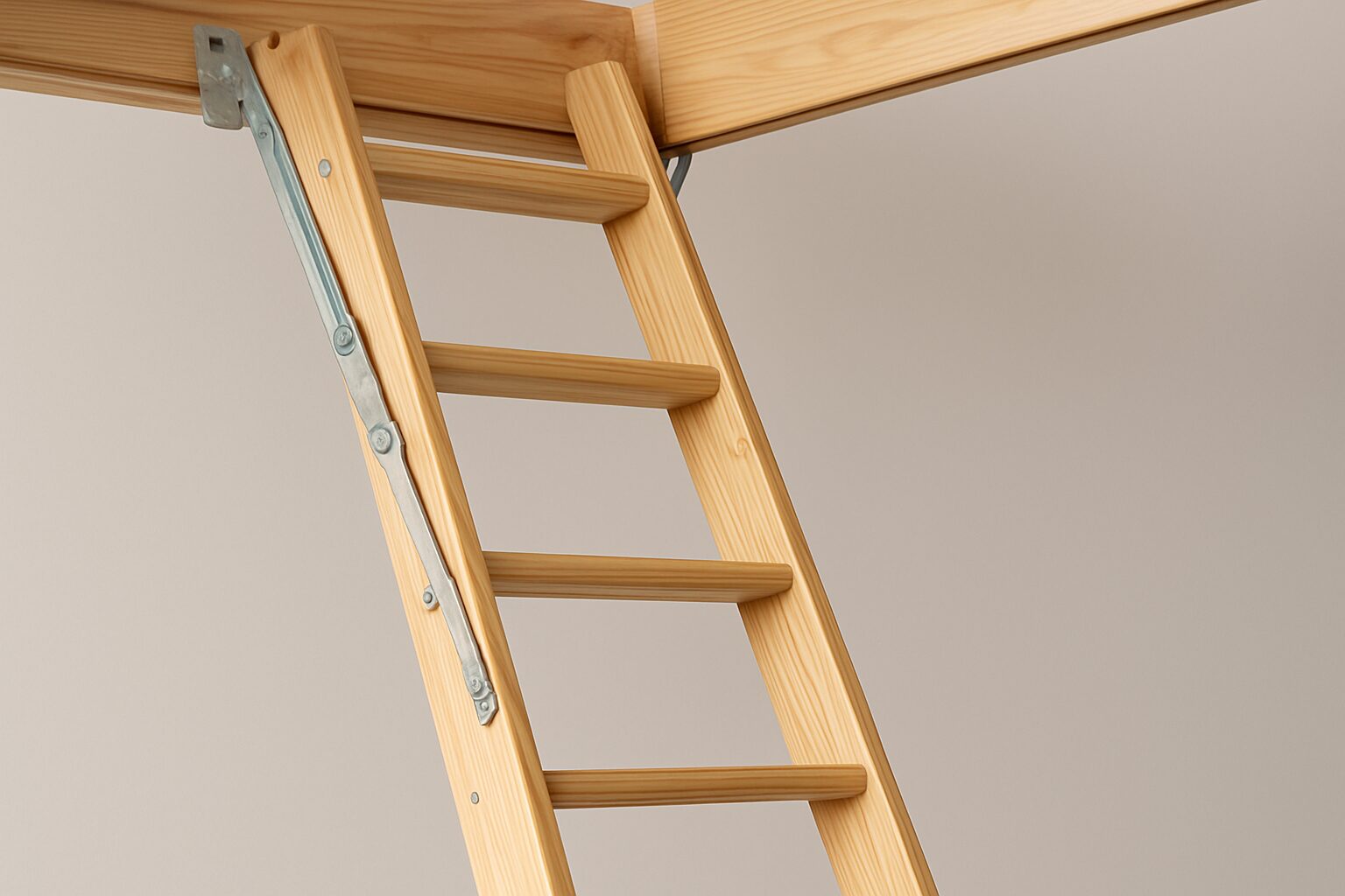 “Enhance Your Home with a Beautiful and Functional Wooden Loft Ladder”